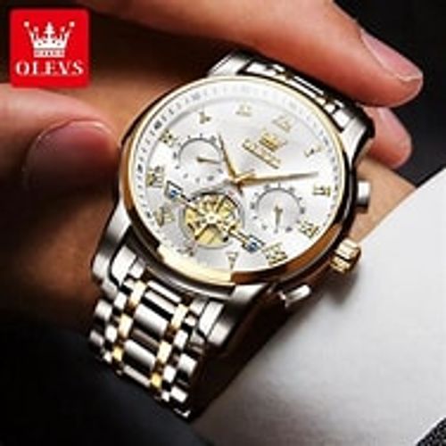 Relogio OLEVS prata