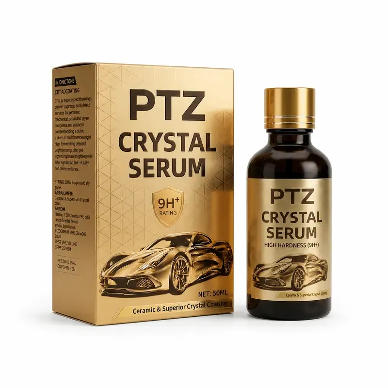 PTZ Crystal Serum - Vitrificador Cerâmico Automotivo Premium (9H+)