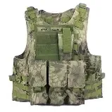 Colete tático camuflado