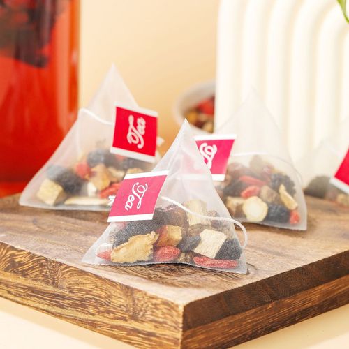 Ginseng Ten-Treasure Tea – Chá Misto de Ervas Selecionadas (30 Sachês)