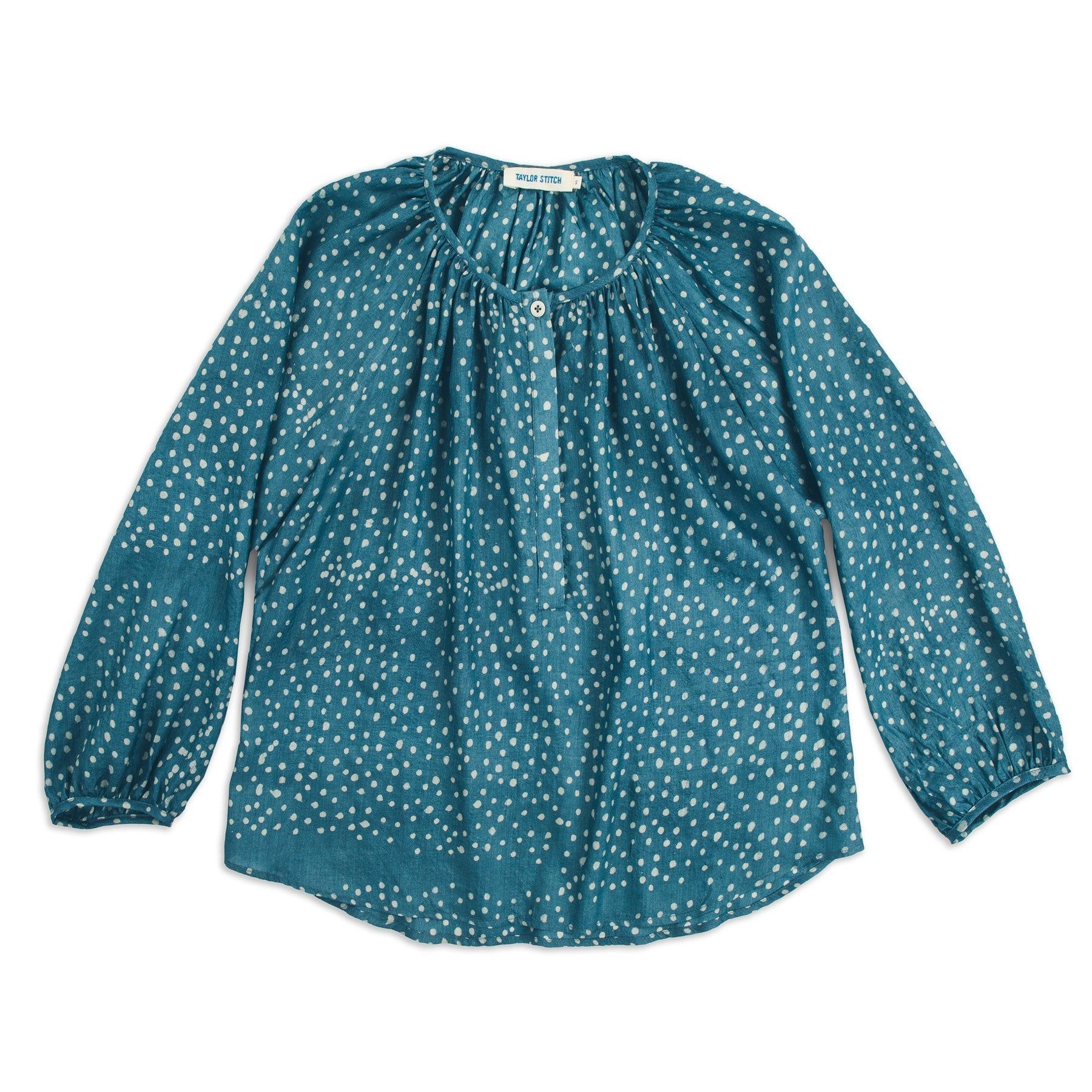 Uacnc Orinda Blouse in Dotted Silk Batik