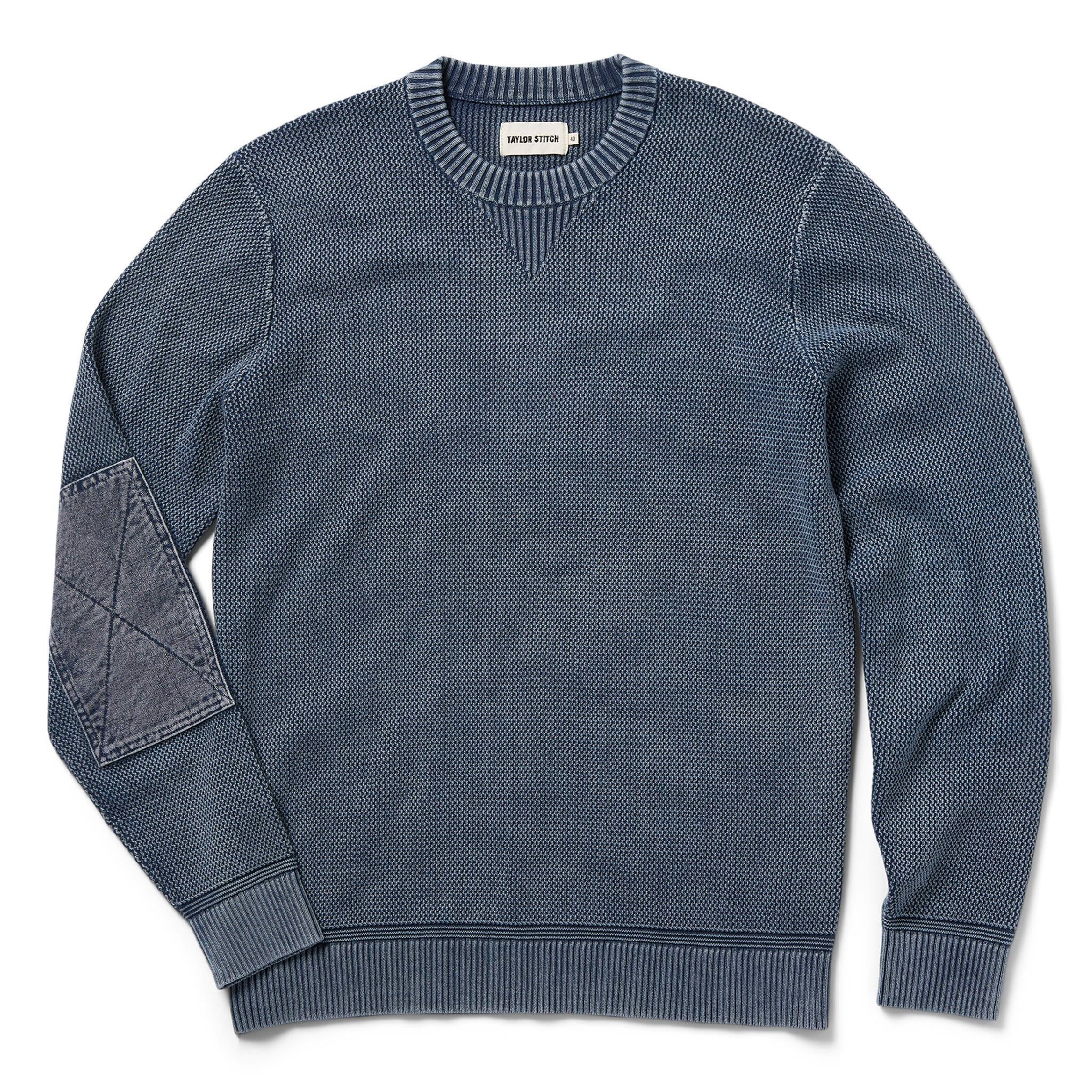 Uacnc Moor Sweater in Washed Indigo