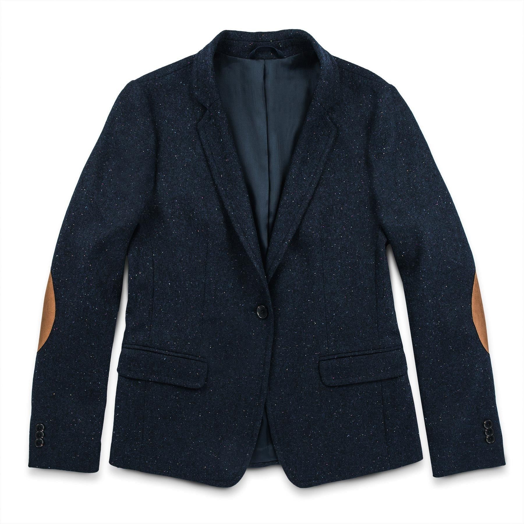 Uacnc Telegraph Blazer in Navy Donegal