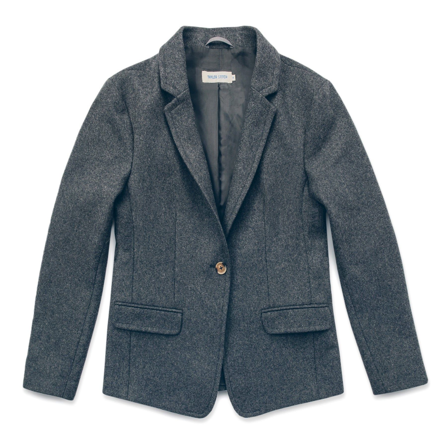 Uacnc Telegraph Blazer in Charcoal Wool