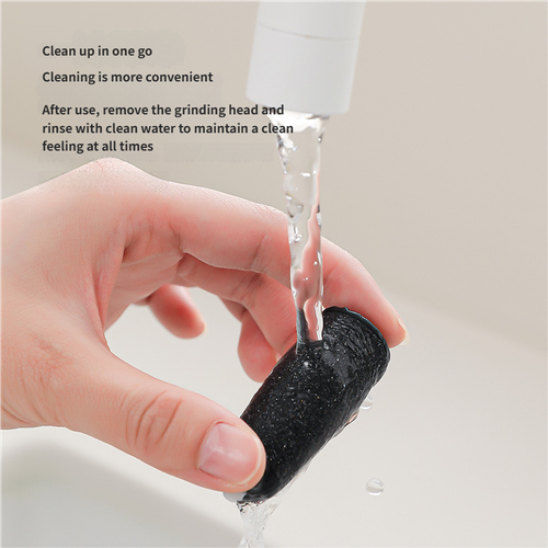 Electric Foot File – Dead Skin Remover, USB Rechargeable, 3 Interchangeable Heads for Smooth Feet | Foot Care Tool