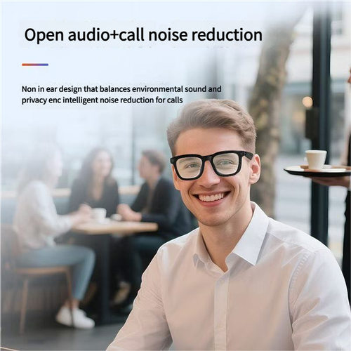 AI Smart Glasses with Real-Time Translation, Photo Recognition & Bluetooth Music