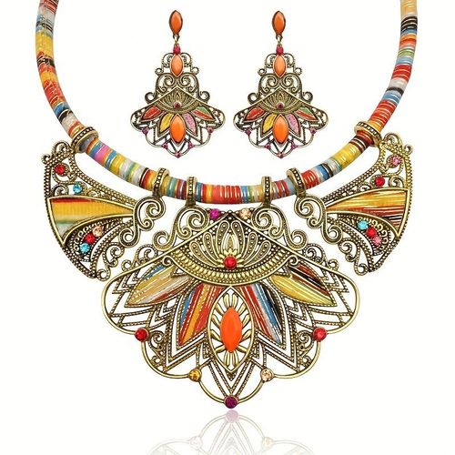 🔥Colorful Braided Necklace