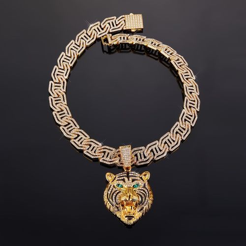 Lion's Head Necklace