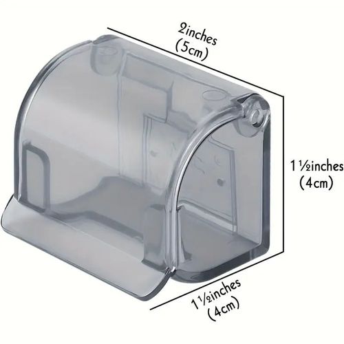 Wall-mounted razor holder