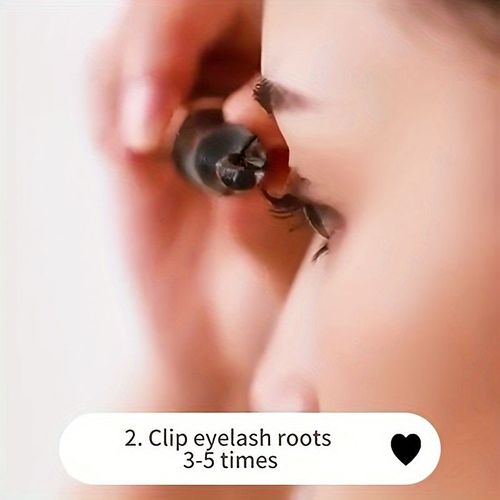 Heating eyelash curler
