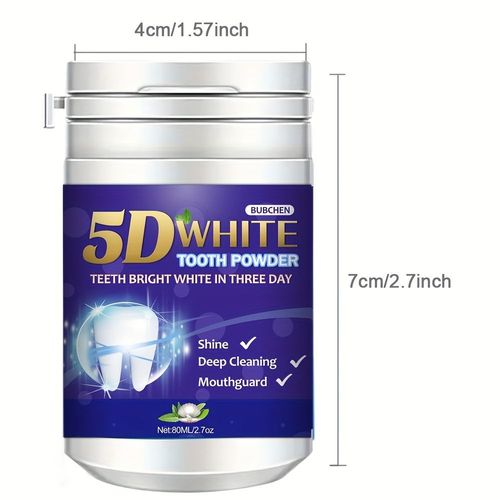 Tooth whitening powder