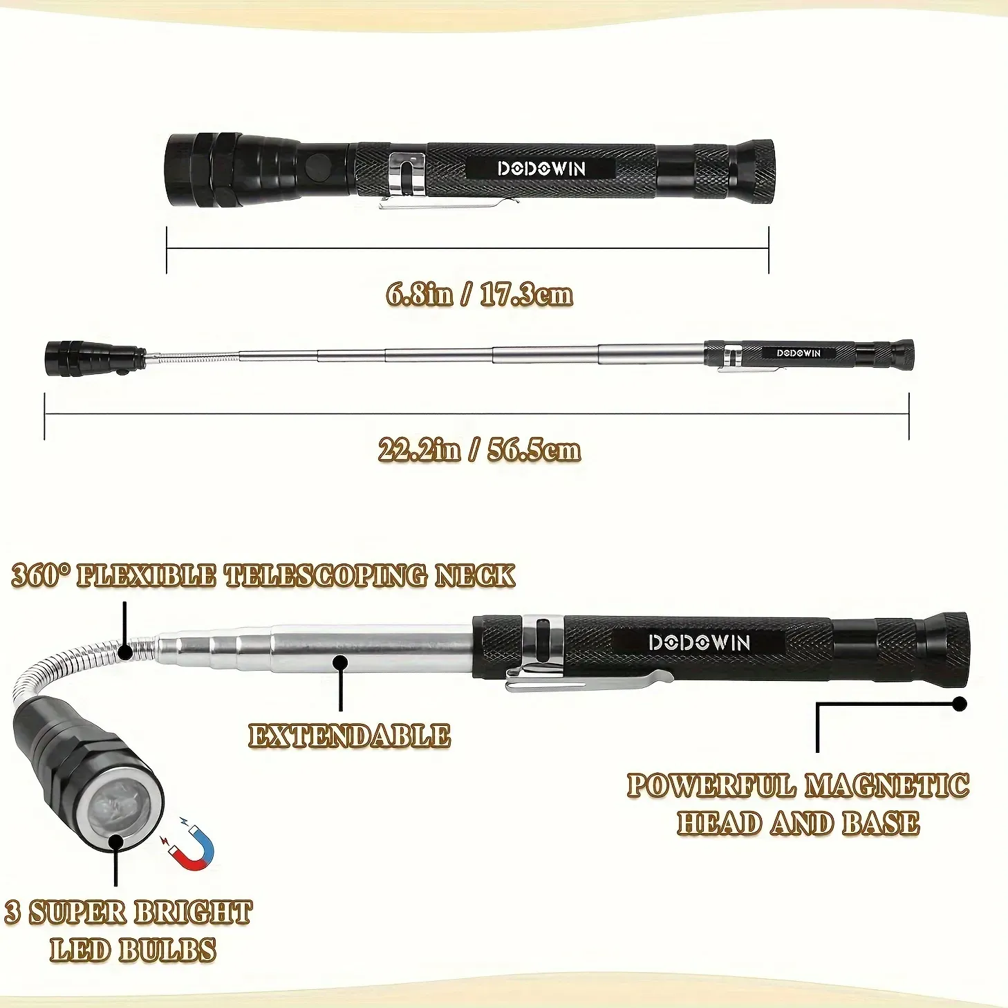 Pick up the flashlight