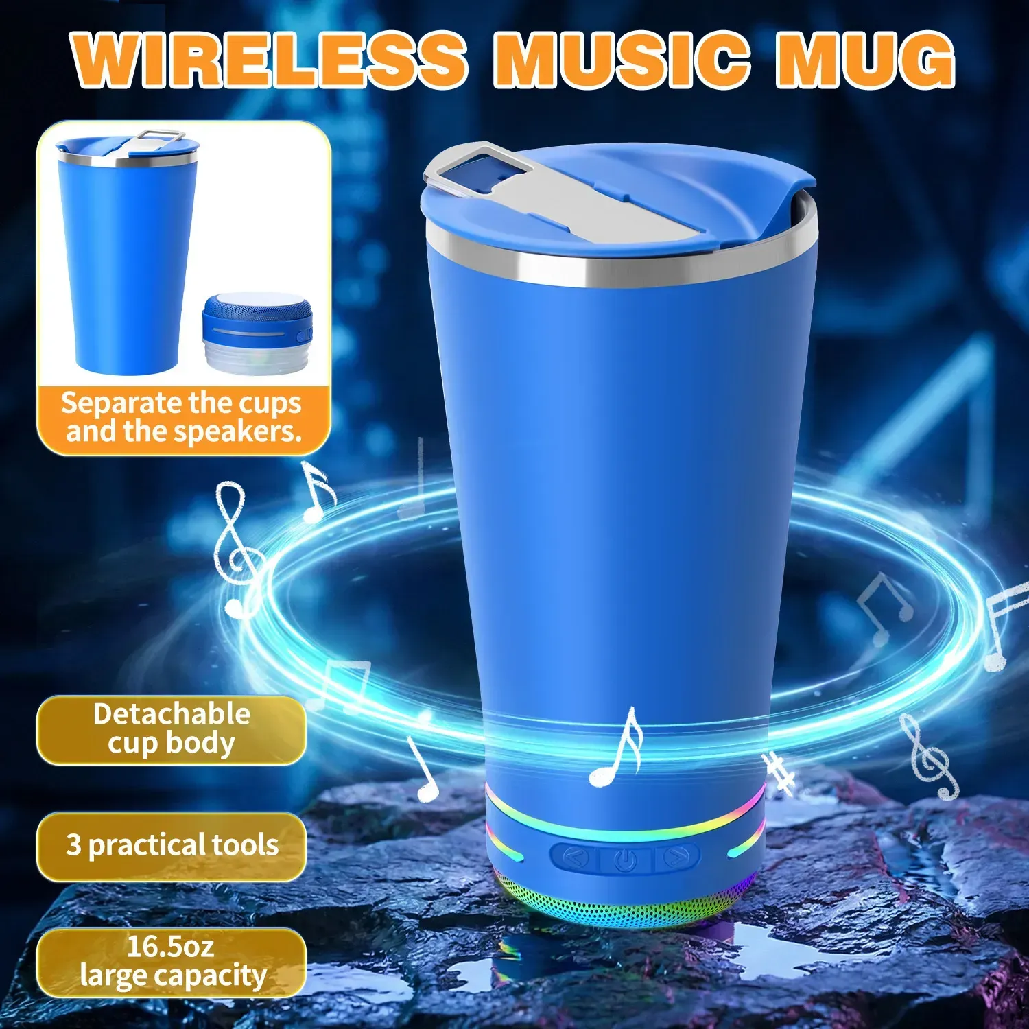 Music water cup