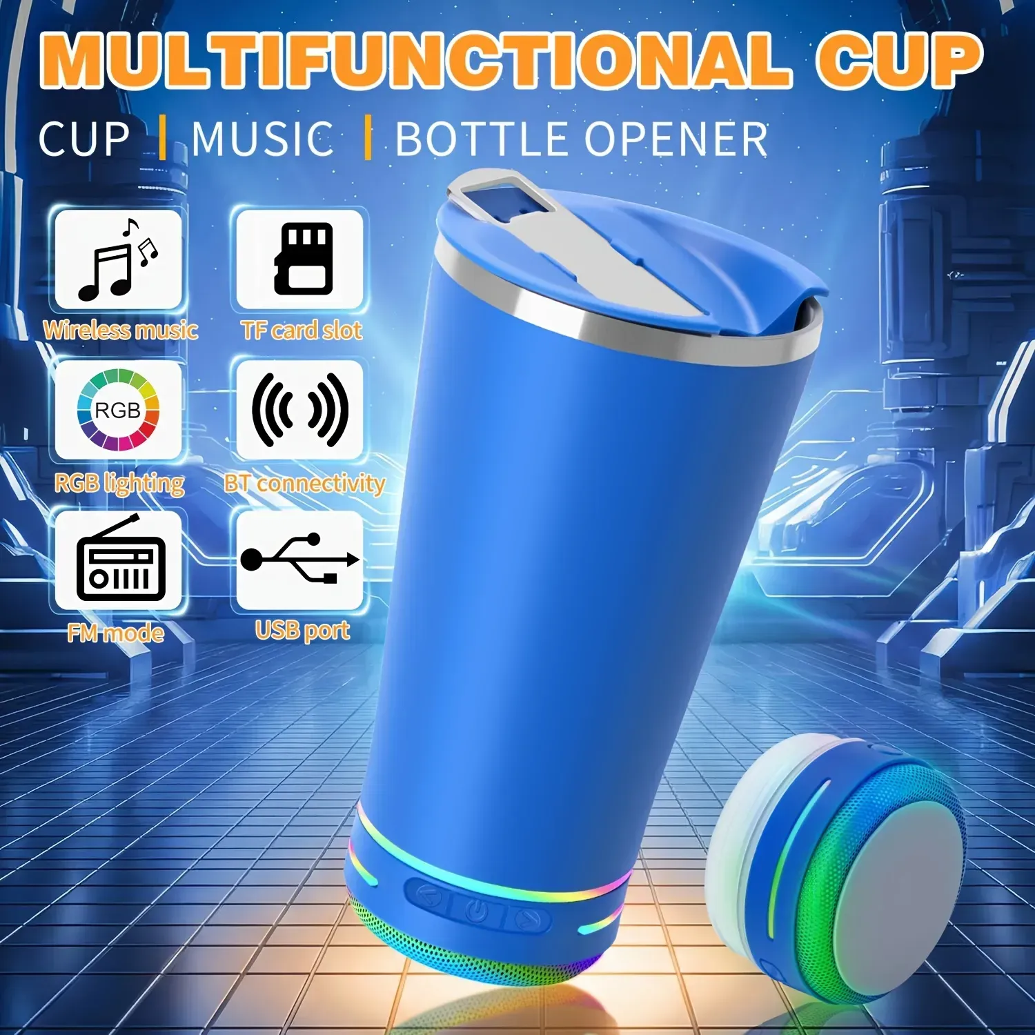 Music water cup