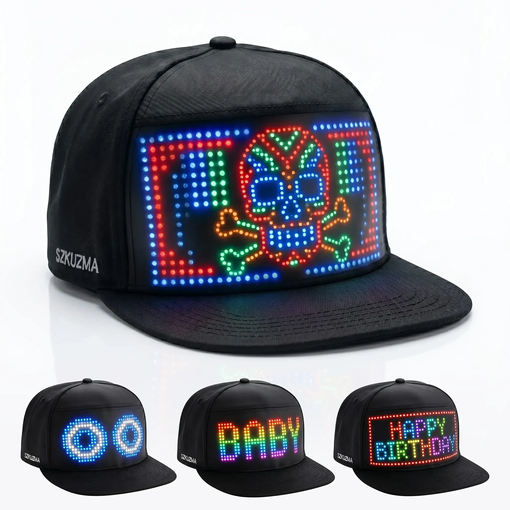 LED baseball cap