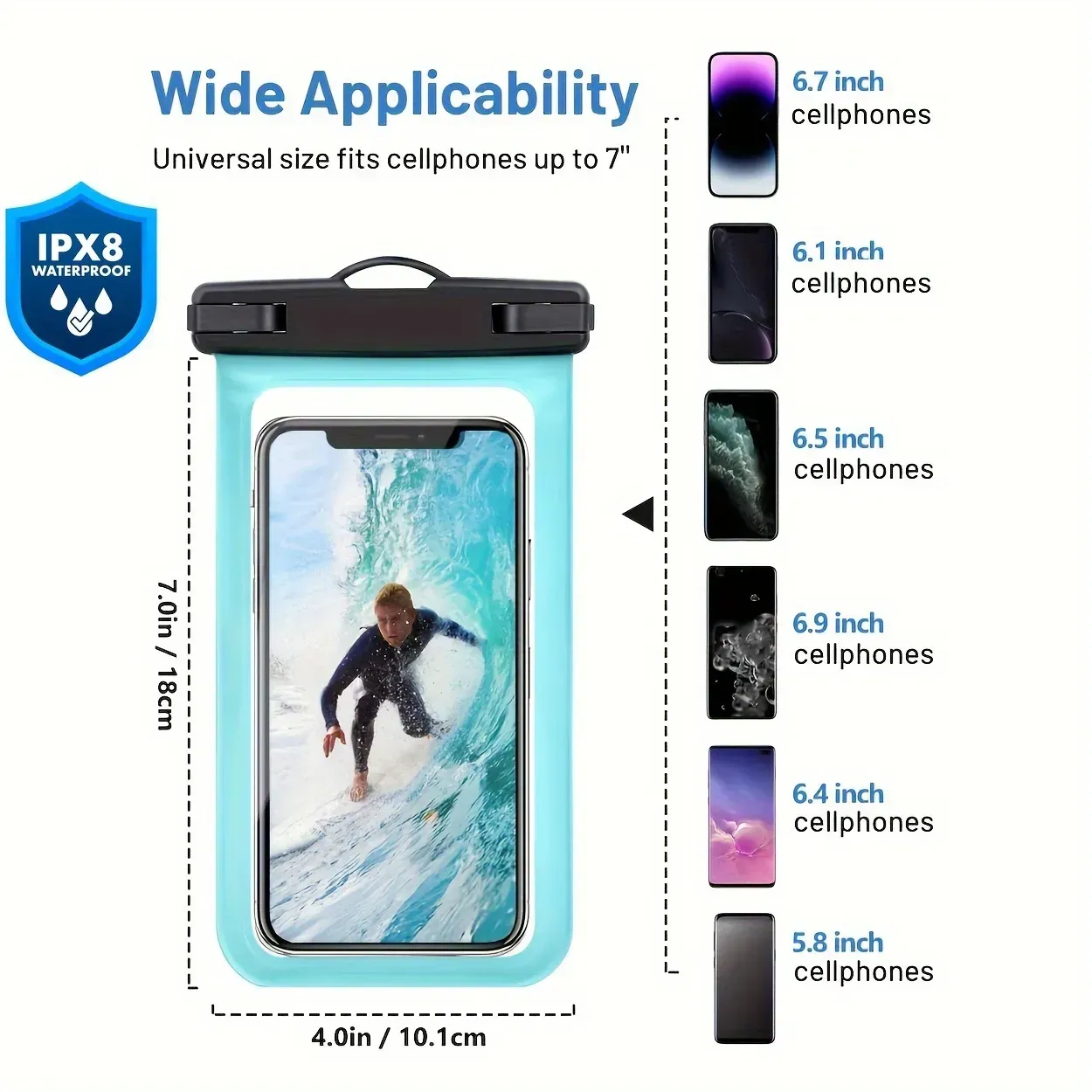 waterproof phone pouch