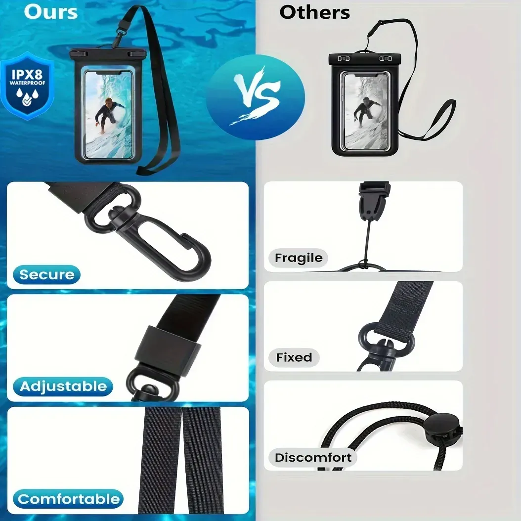waterproof phone pouch