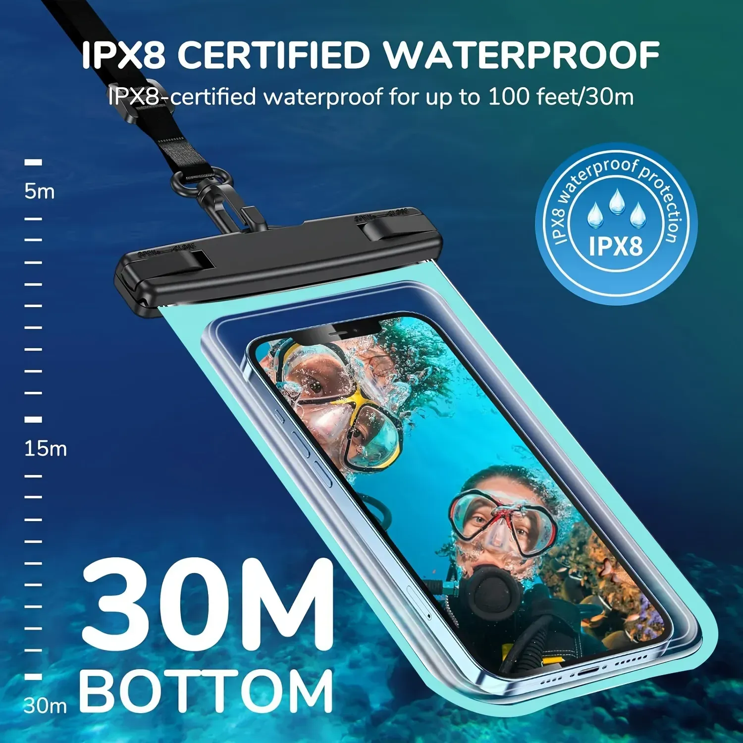 waterproof phone pouch