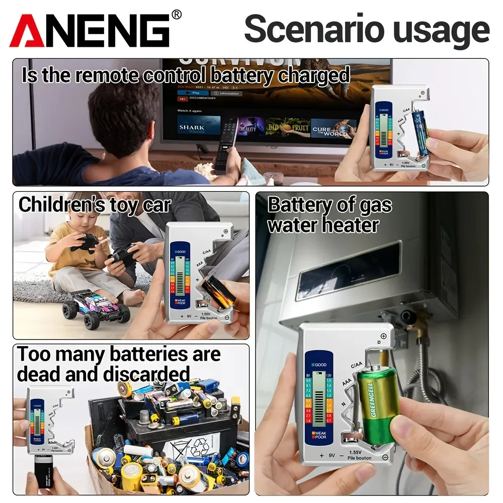 Universal battery tester