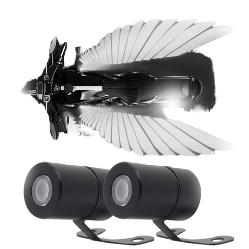 Motorcycle Projection Angel Wing Lights