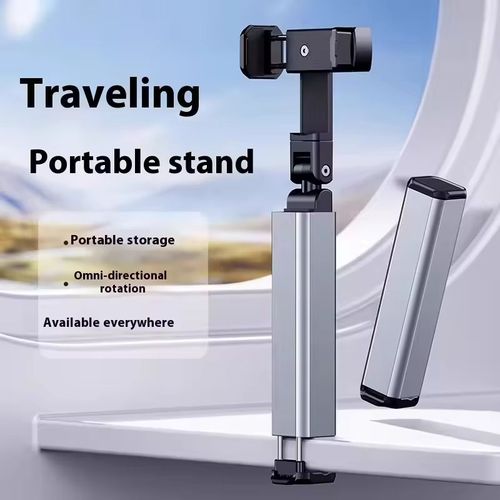 360° Rotatable Foldable Clamp Phone Holder