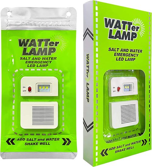 Work Hiking Waterproof Outdoor LED Tent Light Camping Lantern Salt and Water Salt Water Lamp