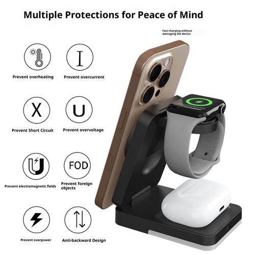 3-in-1 Wireless Charger
