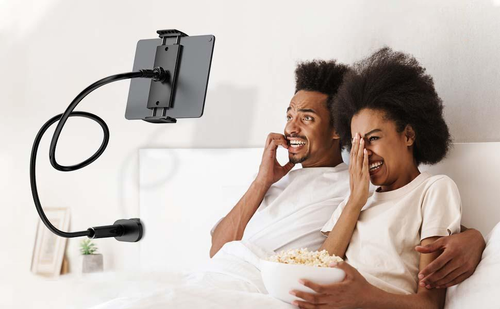 Gooseneck Tablet Holder Stand for Bed