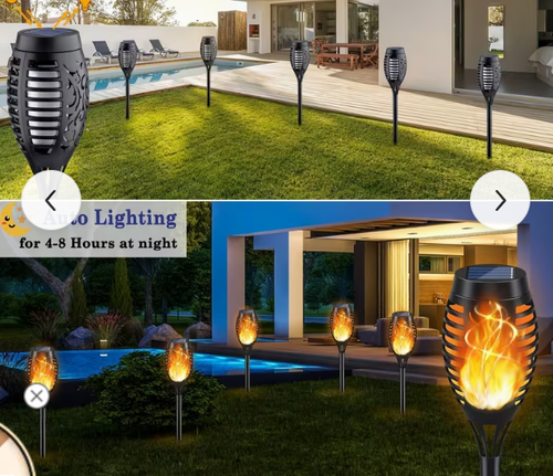 Garden LED landscape lights