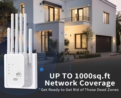 1200Mbps WiFi 6 signal booster