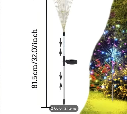 Solar-Powered Fireworks