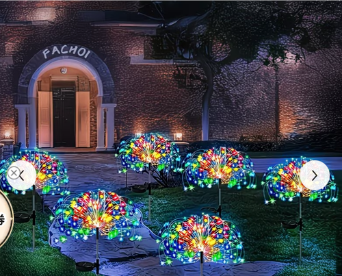 Solar-Powered Fireworks