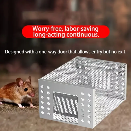 Continuous fully automatic mouse-catching device for rat cages
