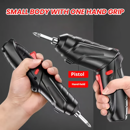 Cordless Electric Screwdriver with Bits