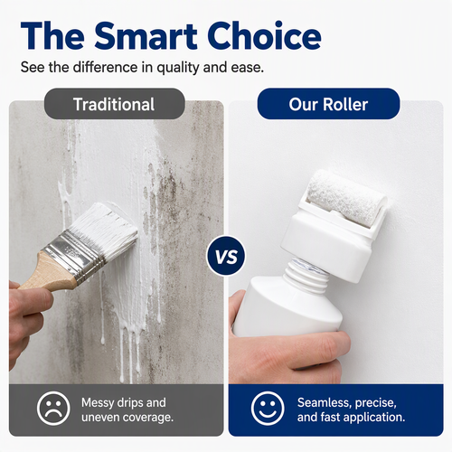 py🏠 Roll On Wall Touch Up Paint – Quick & Easy Wall Repair Without Brushes