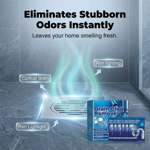 py💧 Drain Clog Remover Tablets – Powerful Fast Dissolving Drain Cleaner