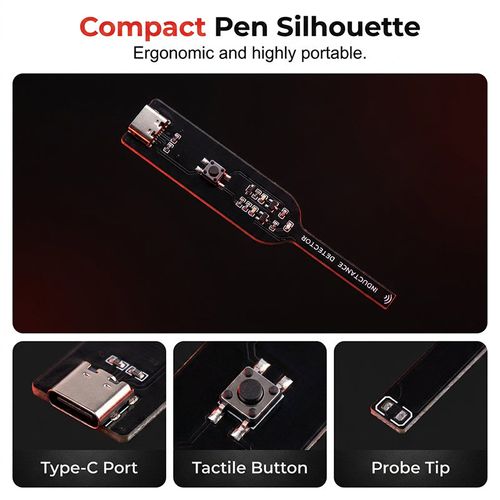 py🔥 USB C Inductance Detector Pen for Fast Motherboard Troubleshooting