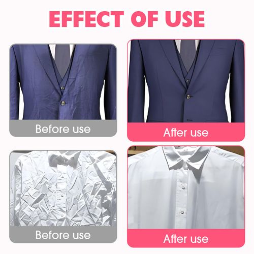 py👔 No Iron Wrinkle Release Spray Freshen Clothes and Reduce Creases in Minutes