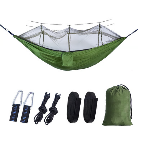 Outdoor mosquito net hammock