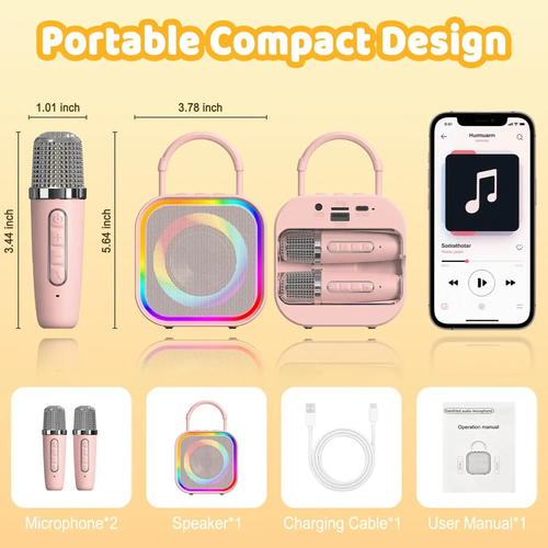 Portable Mini Karaoke Machine