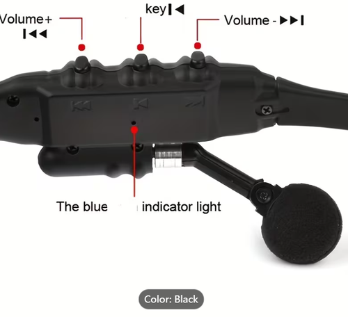 Wireless glasses 2-in-1 polarized fashionable glasses and headphones