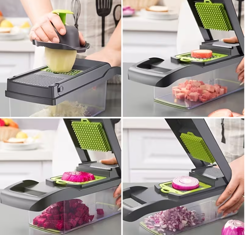 Multi-functional vegetable cutter