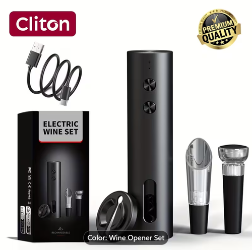 Rechargeable electric wine opener
