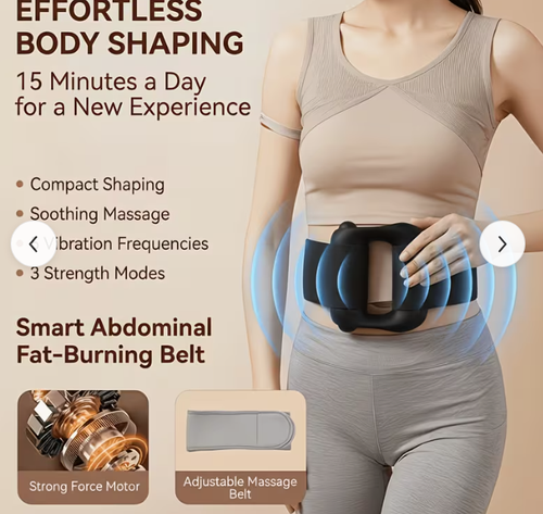 pgraded Fascia Ring Electric Body Massager, Designed for Home Use to Massage The Abdomen, Waist, Hips, Arms, And Legs