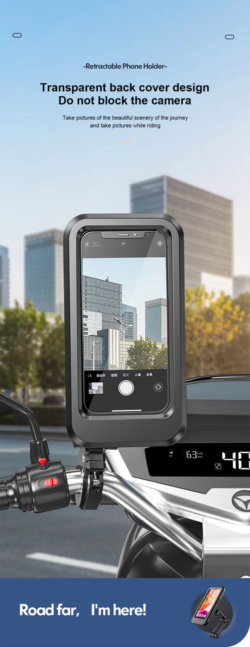 🔥Hot sale🔥Adjustable Universal Waterproof Bike Phone Holder 360° Rotation