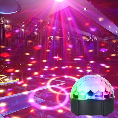 New 12 colors remote control voice controlled DJ laser light