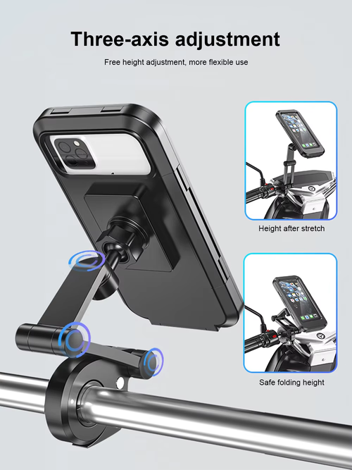 🔥Hot sale🔥Adjustable Universal Waterproof Bike Phone Holder 360° Rotation