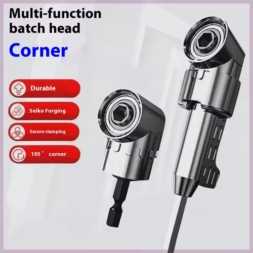 105 Degree Elbow Electric Cornerer Screwdriver Labor-Saving Batch Turning Curved Accessory Power Tool Accessory