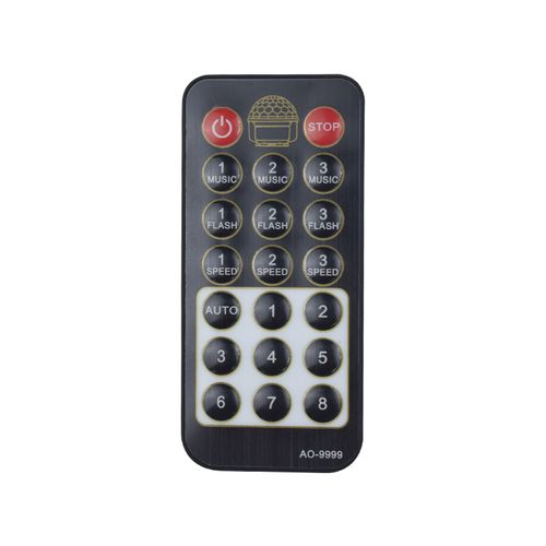 New 12 colors remote control voice controlled DJ laser light