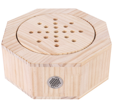 Women's New Private Care Trend: Natural Flower Herb Steam at Home with Wooden Steamer Bucket!